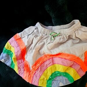 Mini Boden Colorful Rainbow Skirt